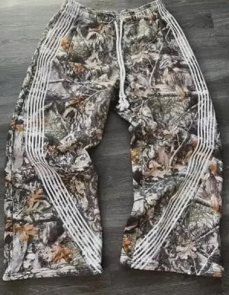 Striped Cozy Fleece Pants