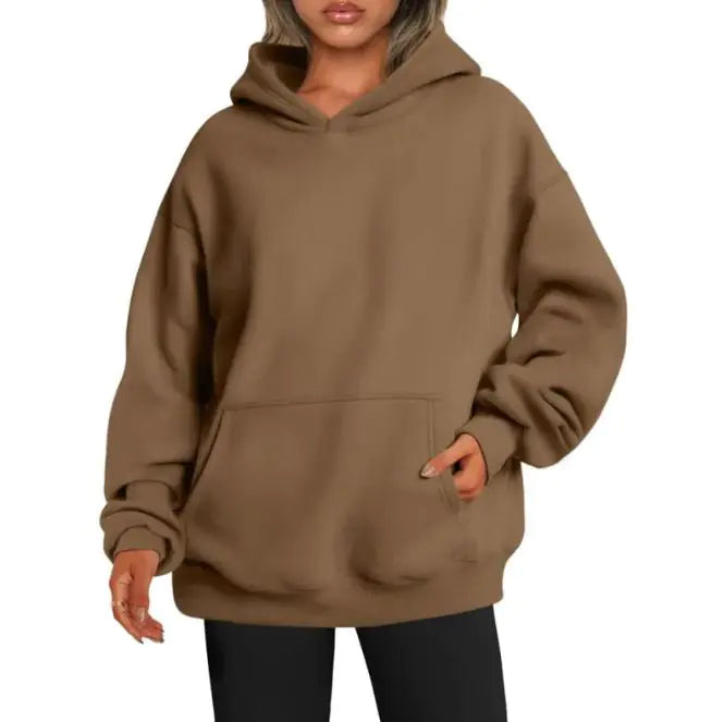 European and American Fashion Loose-Fitting Hoodie