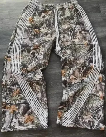 Striped Cozy Fleece Pants