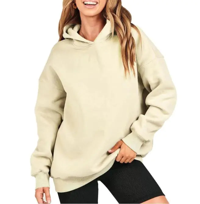 European and American Fashion Loose-Fitting Hoodie