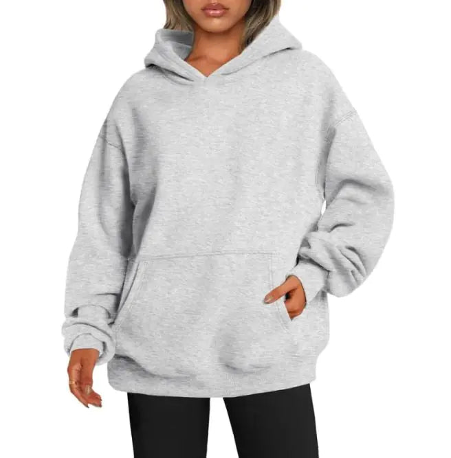 European and American Fashion Loose-Fitting Hoodie