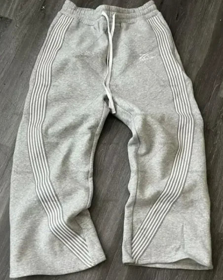 Striped Cozy Fleece Pants