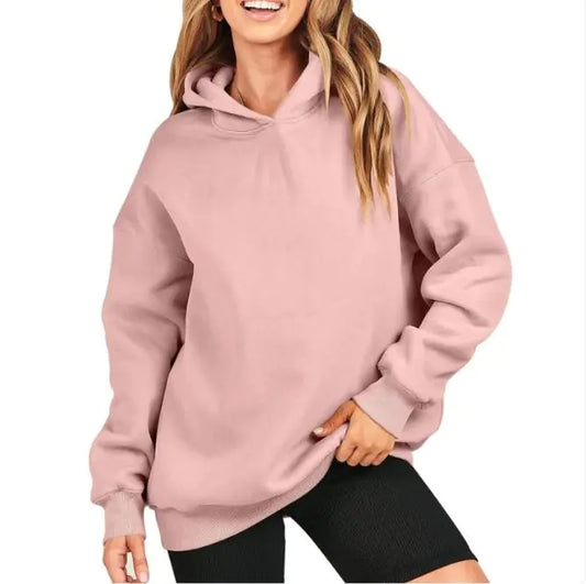 European and American Fashion Loose-Fitting Hoodie