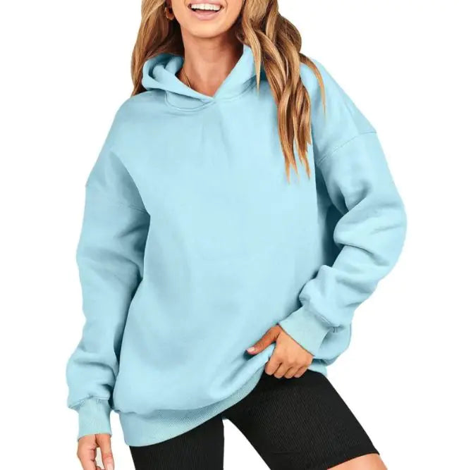European and American Fashion Loose-Fitting Hoodie